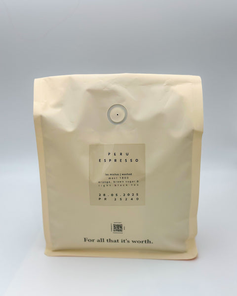 Single Origin Roasted Brown Coffee - Peru 1 kg