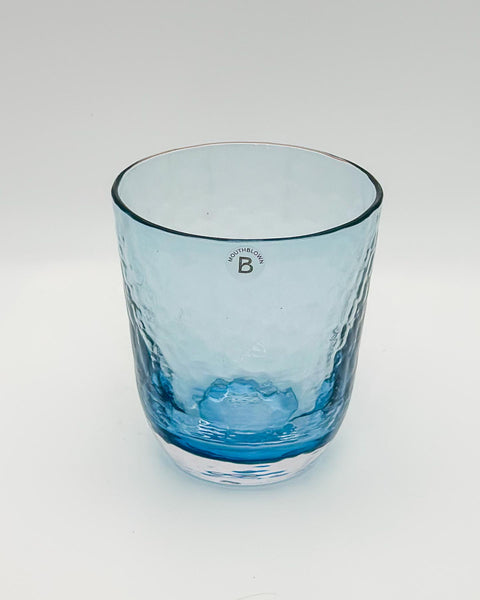Broste Hammered Glass Blue