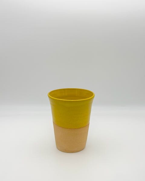 John Sherlock Coffee Cup Large 12 oz - Yellow