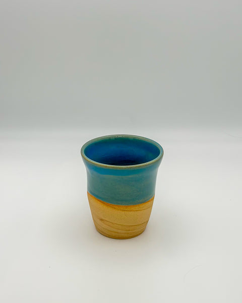 Handmade Coffee cup - blue