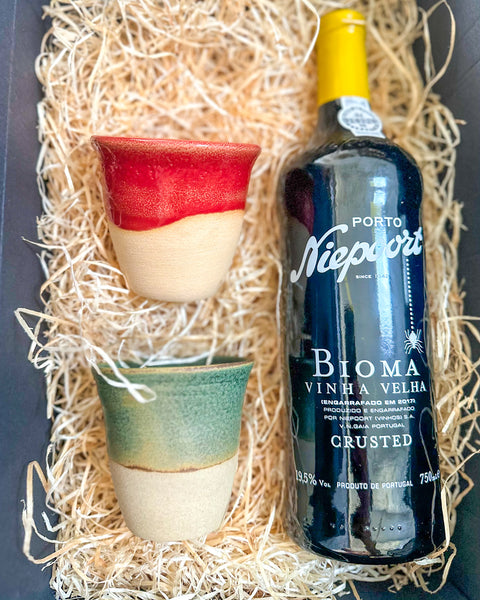 Port and cup gift set