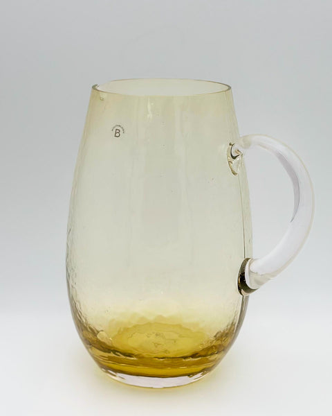 Broste Hammered Jug Amber